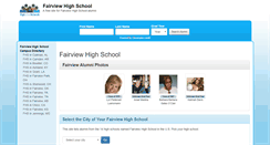 Desktop Screenshot of fairviewhighschool.net